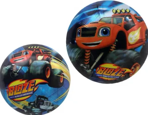 BLAZE auta balon foliowy okrągły 18 cali / 45 cm