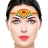 Blingi Naklejki brokatowe na twarz - Superbohater hero