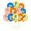 Bluey i Bingo balony gumowe z nadrukiem 12 szt. mix
