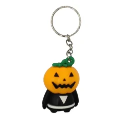 Brelok silikonowy Halloween Dynia 1 szt.