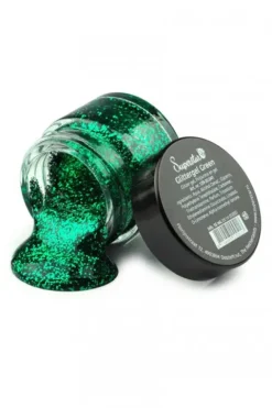 Brokat w żelu do ciała i włosów Green zielony Superstar 15 ml