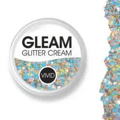 Brokat w żelu krem VIVID Glitter GLEAM Glitter Cream, kolor Candy Cloud 10g