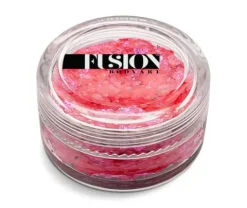 Brokat w kremie kosmetyczny do twarzy i ciała Fusion - Pink Fairy Floss 10ml