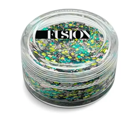 Brokat w kremie kosmetyczny do twarzy i ciała Fusion - Unicorn Disco UV 10ml