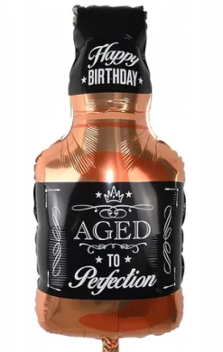 Butelka Whisky balon foliowy (Age to Perfection) 34"