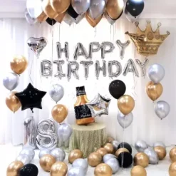 Butelka Whisky balon foliowy (Age to Perfection) 34"