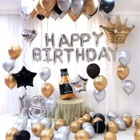 Butelka Whisky balon foliowy (Age to Perfection) 34"