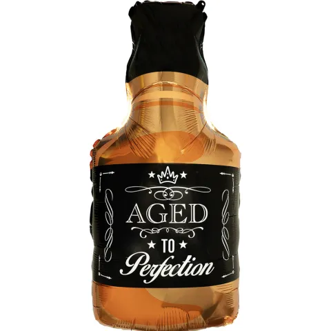 Butelka Whisky balon foliowy (Age to Perfection) 70 cm