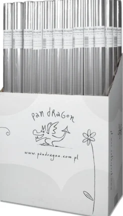 Celofan folia transparentna do pakowania prezentów 200x70 Pan Dragon