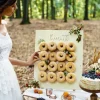 Ściana na Donuty pączki drewniana stojak 45x55 cm