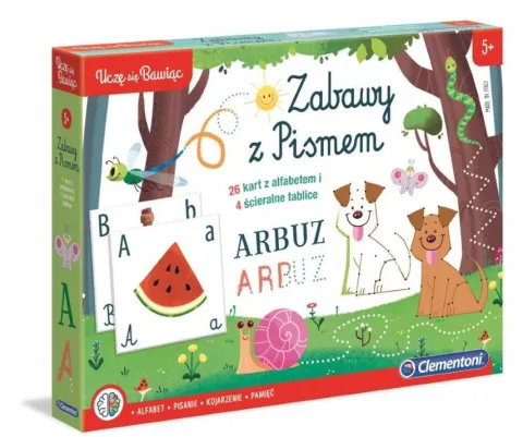 Clementoni Nauka Pisania tablice 20 zadań