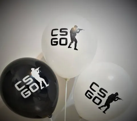 Counter-Strike CS:GO balon gumowy z nadrukiem 1 szt. mix