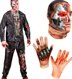 Cyborg szybki strój dla dorosłych Halloween