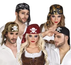 Czapka Pirata mycka bandamka
