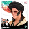 Czarne bokobrody baczki baki jak Elvis