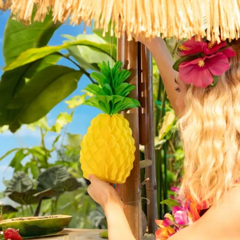 Dekoracja wisząca honeycomb Ananas 1 szt.