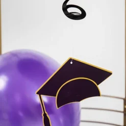 Dekoracja wisząca świderki Congrats gratulacje (student) 3 szt.