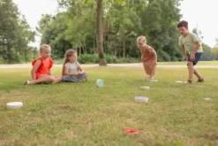 Drewniana gra zręcznościowa Turlaj krążki BS Toys