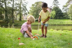 Drewniany zestaw do gry w golfa BS Toys