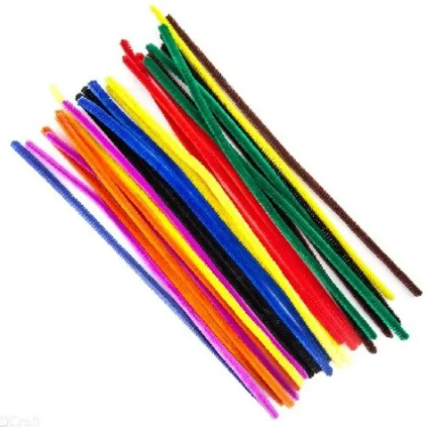 Druciki kreatywne Mix kolorów 30 cm 25 szt
