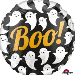 Duszki Boo! okrągły balon foliowy Anagram 18''
