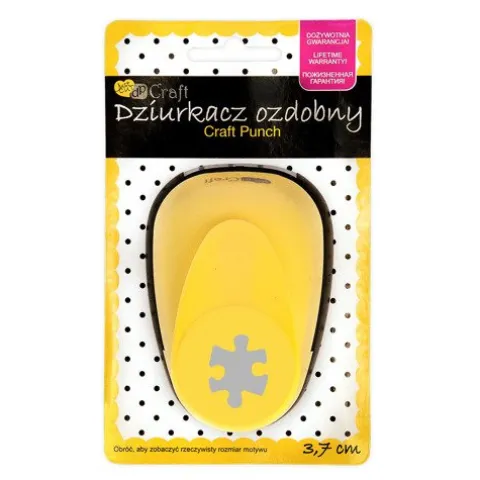 Dziurkacz ozdobny PUZZLE 3,7 cm