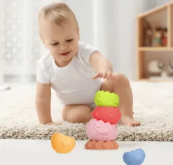 Edukacyjna piramidka sensoryczna , bez dziurki Tullo