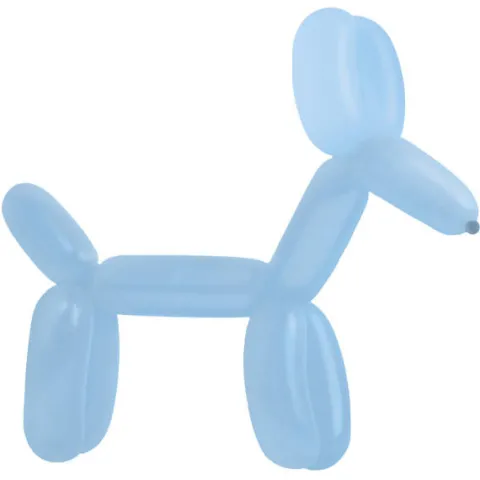 Everts Decorator balony do modelowania 100szt Q260 Pastel Blue