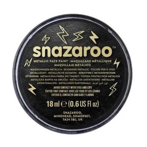 Farba do twarzy i ciała METALLIC Snazaroo 18 ml