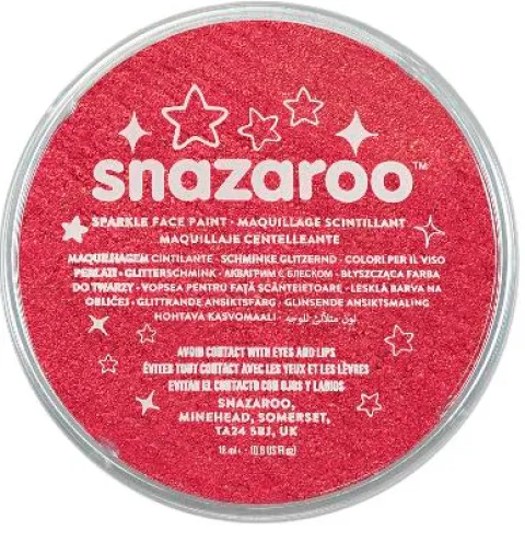 Farba do twarzy i ciała SPARKLE z połyskiem Snazaroo 18 g