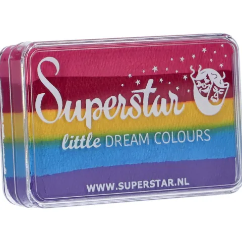Farba do twarzy i ciała Split Cake Superstar 30g Rainbow