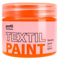 Farba do tkanin jasnych FLUO 50ml PROFIL