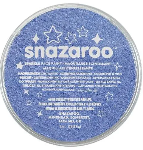 Farba do twarzy i ciała SPARKLE z połyskiem Snazaroo 18 g