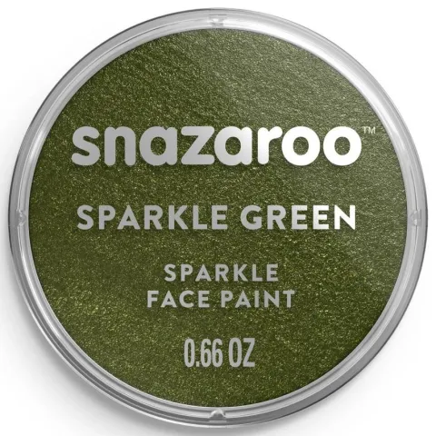 Farba do twarzy i ciała SPARKLE z połyskiem Snazaroo 18 g
