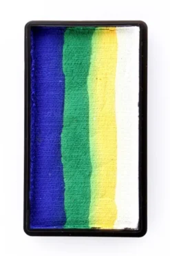Farba do twarzy Split Cake 28g D.BLUE/ GREEN/ YELLOW/ WHITE PartyXplosion