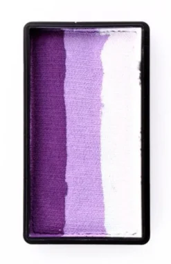 Farba do twarzy Split Cake 28g DEEP PURPLE/ LILAC/ WHITE PartyXplosion