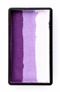 Farba do twarzy Split Cake 28g DEEP PURPLE/ LILAC/ WHITE PartyXplosion