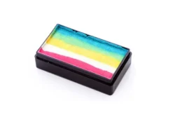 Farba do twarzy Split Cake 28g TURQUOISE/ GREEN/ YELLOW/ WHITE/ PINK PartyXplosion