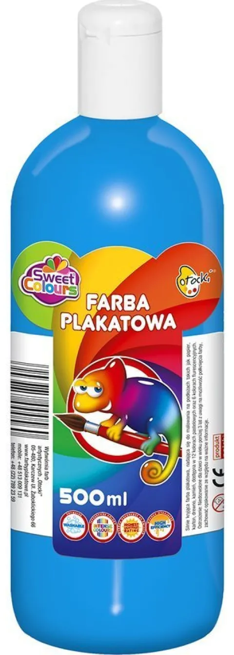 Farba plakatowa OTOCKI 500ml FLUO UV