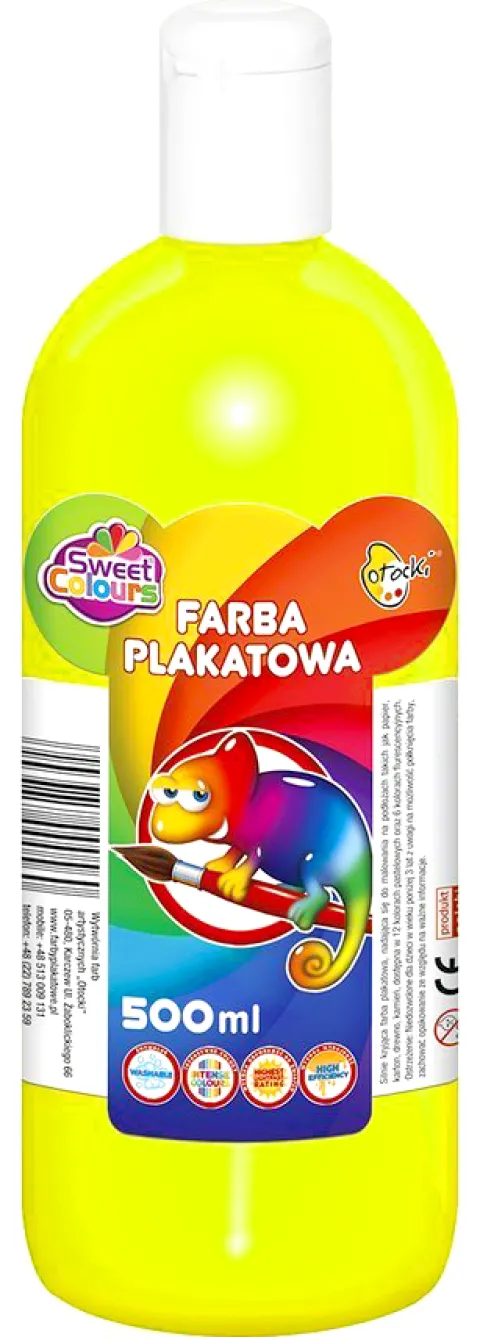 Farba plakatowa OTOCKI 500ml FLUO UV