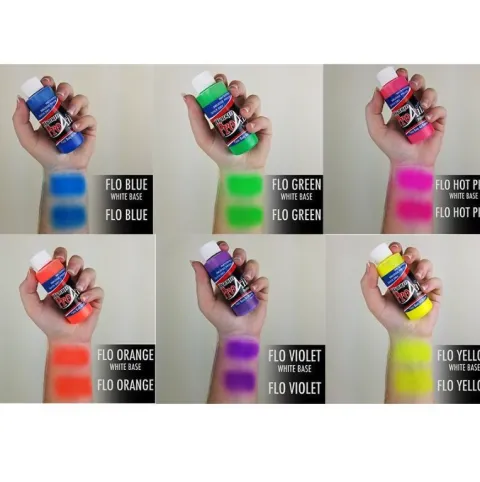 Farba ProAiir Hybrid 30 ml zestaw FLUO UV 6 szt.