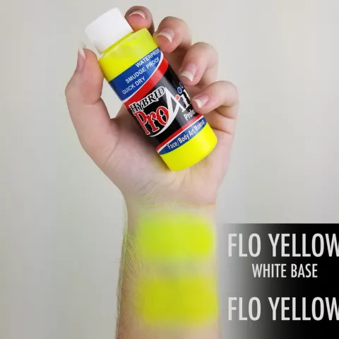 Farba wodoodporna ProAiir Hybrid 60 ml airbrush UV Flo Yellow