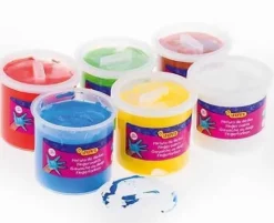 Farby do malowania palcami JOVI 6x125ml