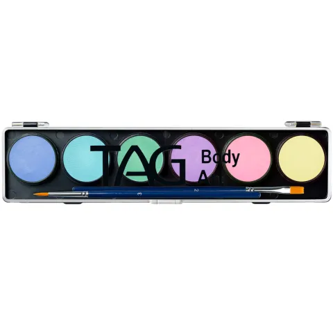 Farby do malowania twarzy i ciała Paletka TAG Body Art Pastel Macaron