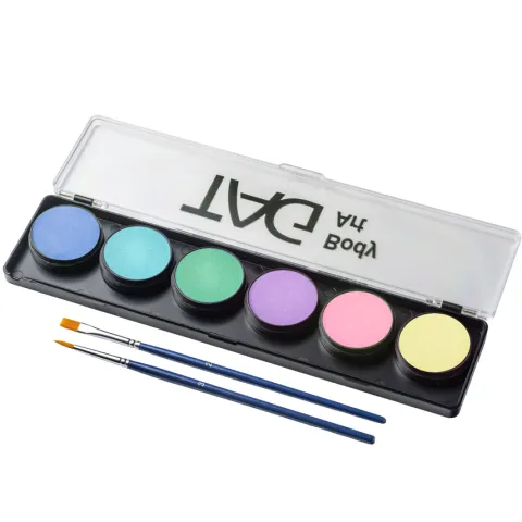 Farby do malowania twarzy i ciała Paletka TAG Body Art Pastel Macaron