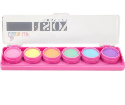 Farby do twarzy Paleta FUSION Body Art Lodie Up Pastels Delights