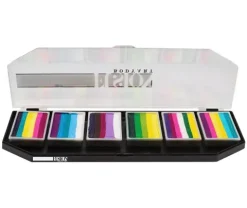 Farby do twarzy Split Cake Paleta FUSION Body Art Leanne's Pretty Rainbow