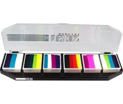 Farby do twarzy Split Cake Paleta FUSION Body Art Rainbow Burst