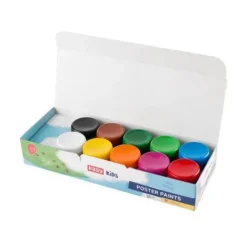 Farby plakatowe 10 kolorów Easy 10x20ml