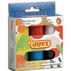 Farby plakatowe 6 kolorów JOVI 6x15 ml